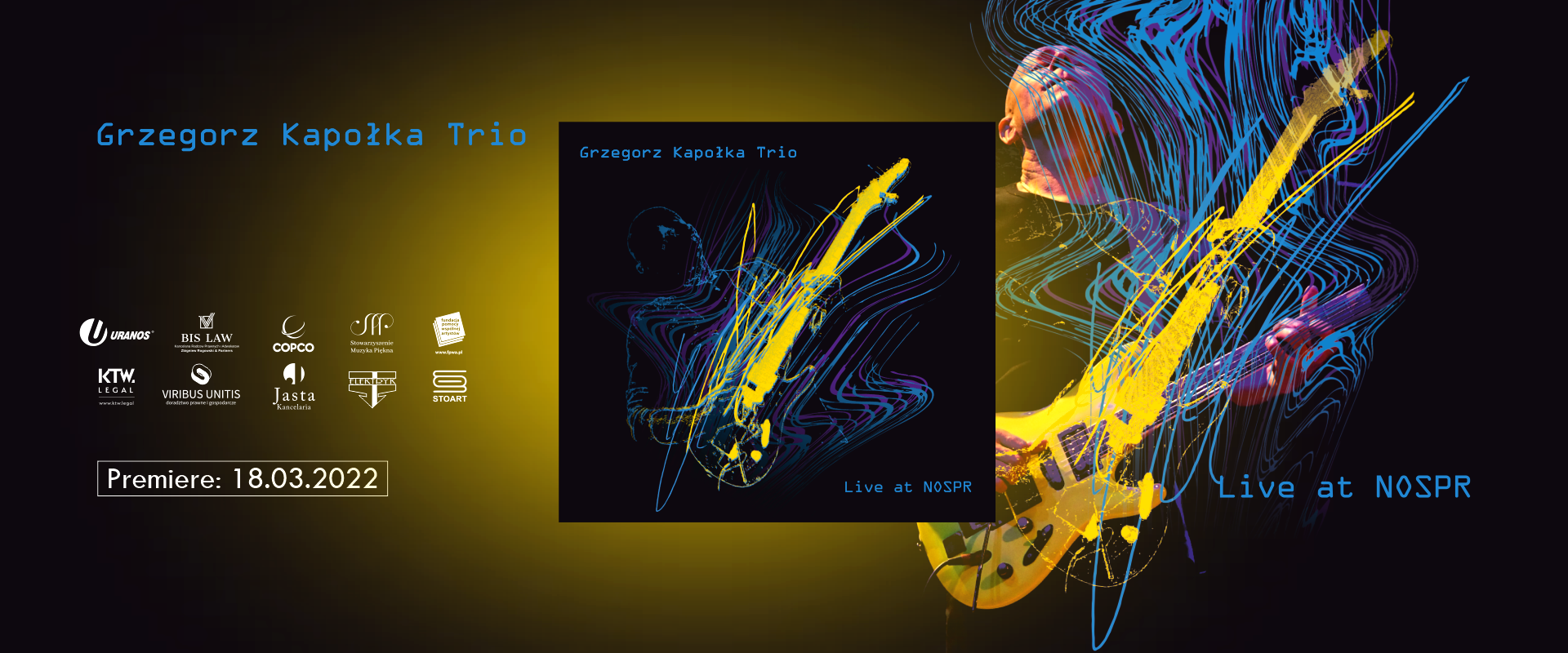 Grzegorz Kapołka Trio - Live at NOSPR alt