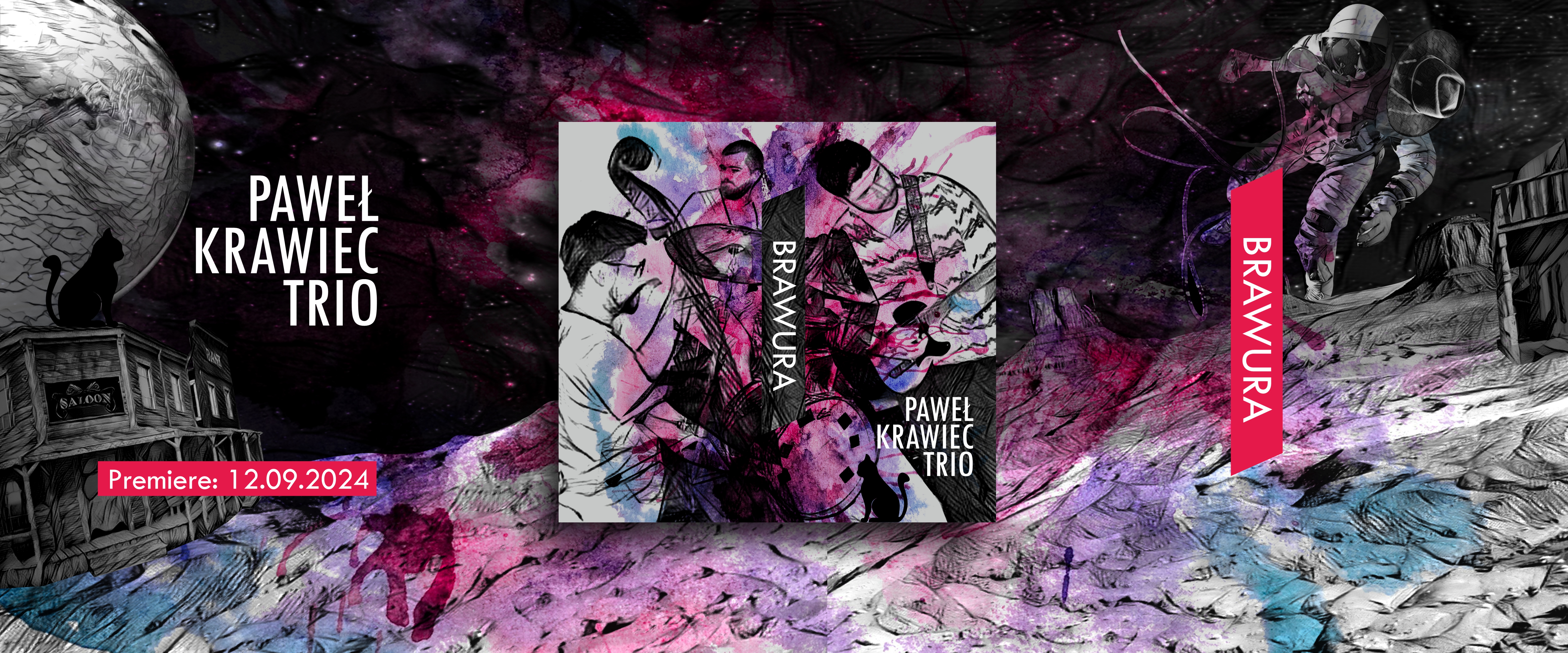 Paweł Krawiec Trio - Brawura baner